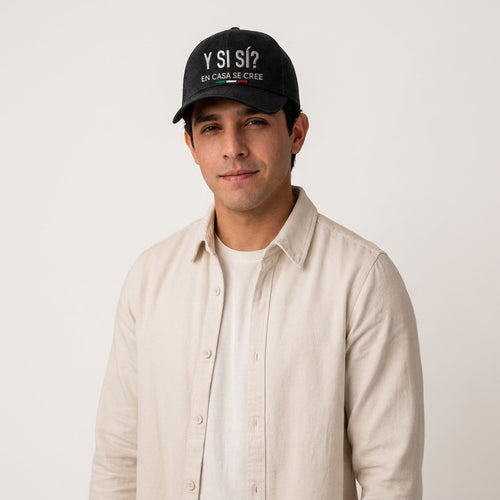 Gorra ¿Y SI SÍ? Bordada